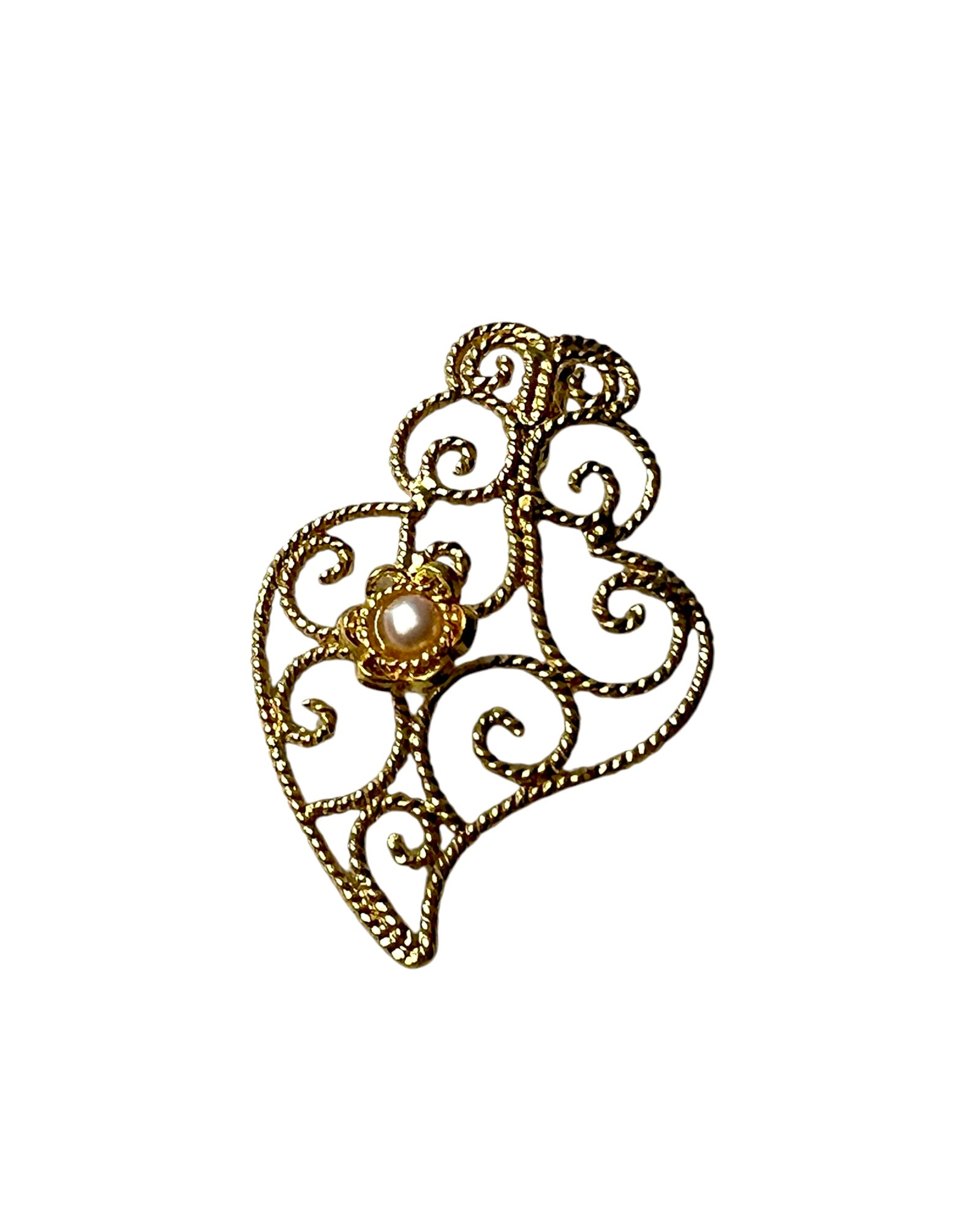 Heart of Viana Medal in Gold Plated Silver