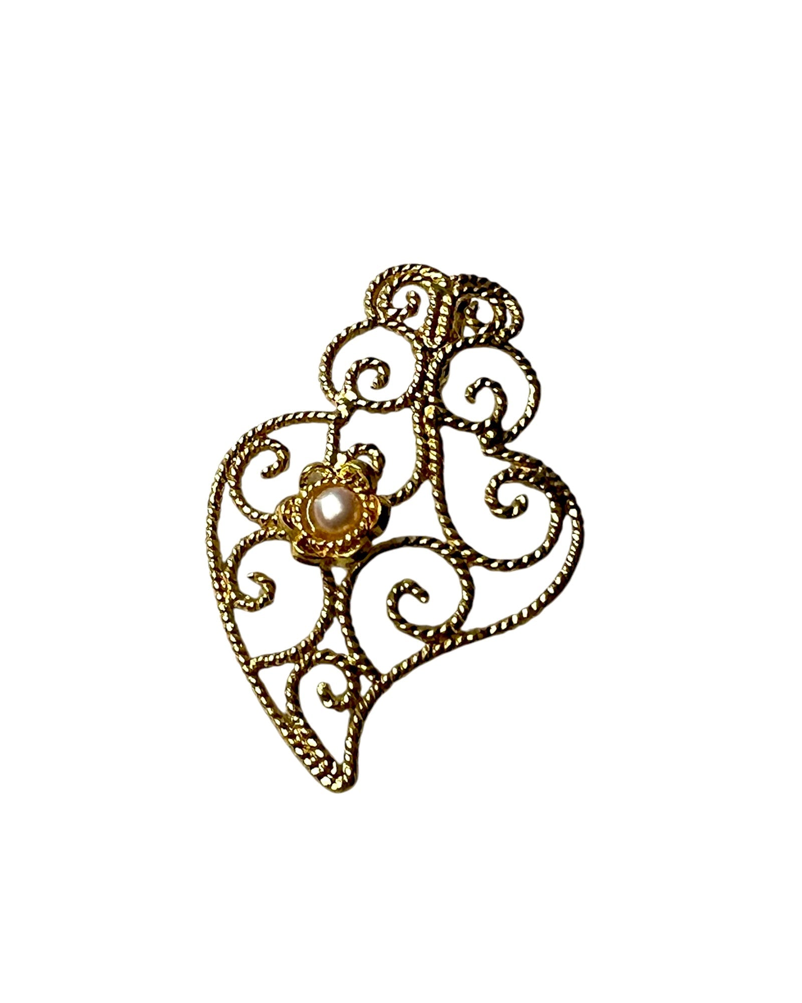 Heart of Viana Medal in Gold Plated Silver