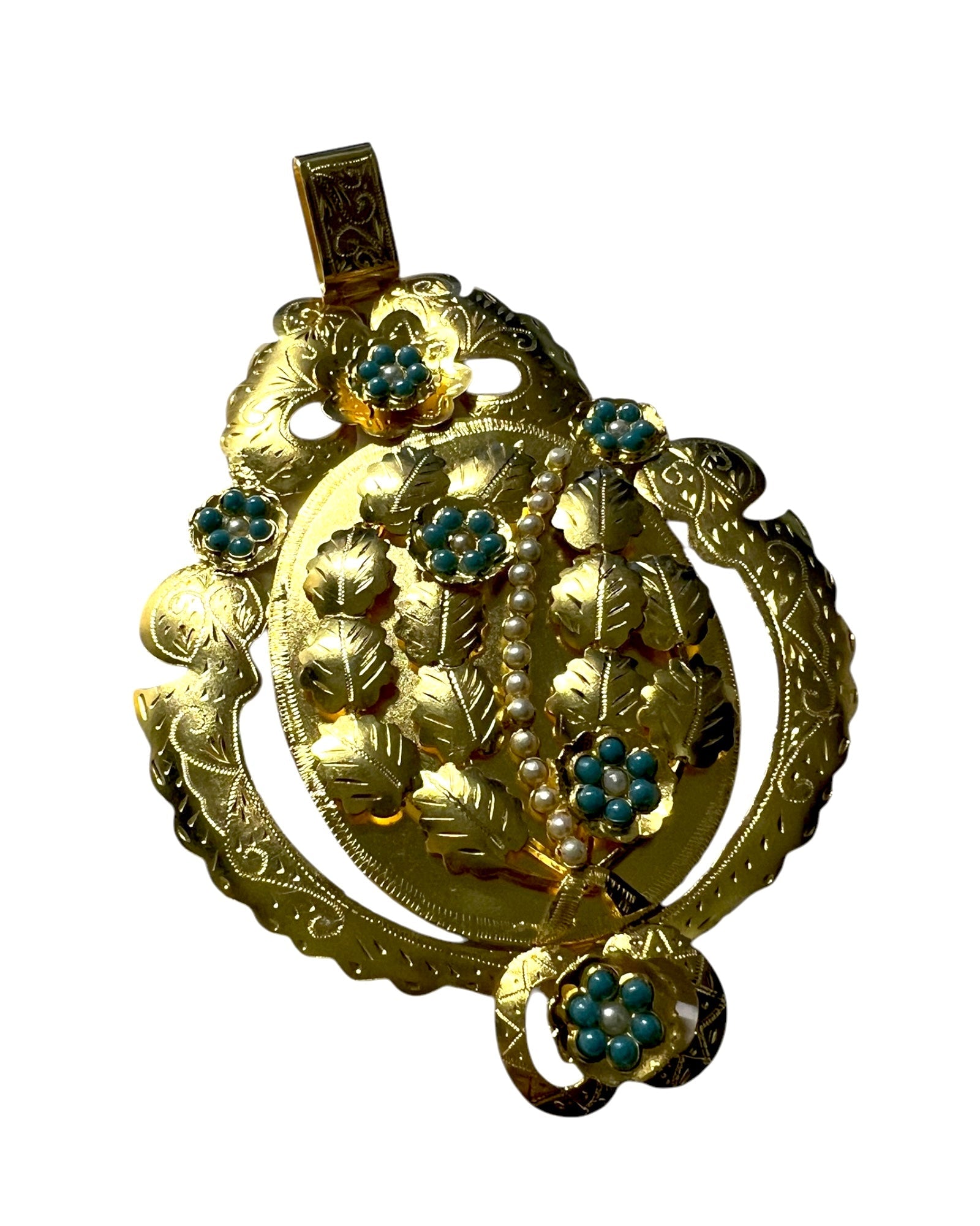 Gramalheira Medal in Gold Plated Silver