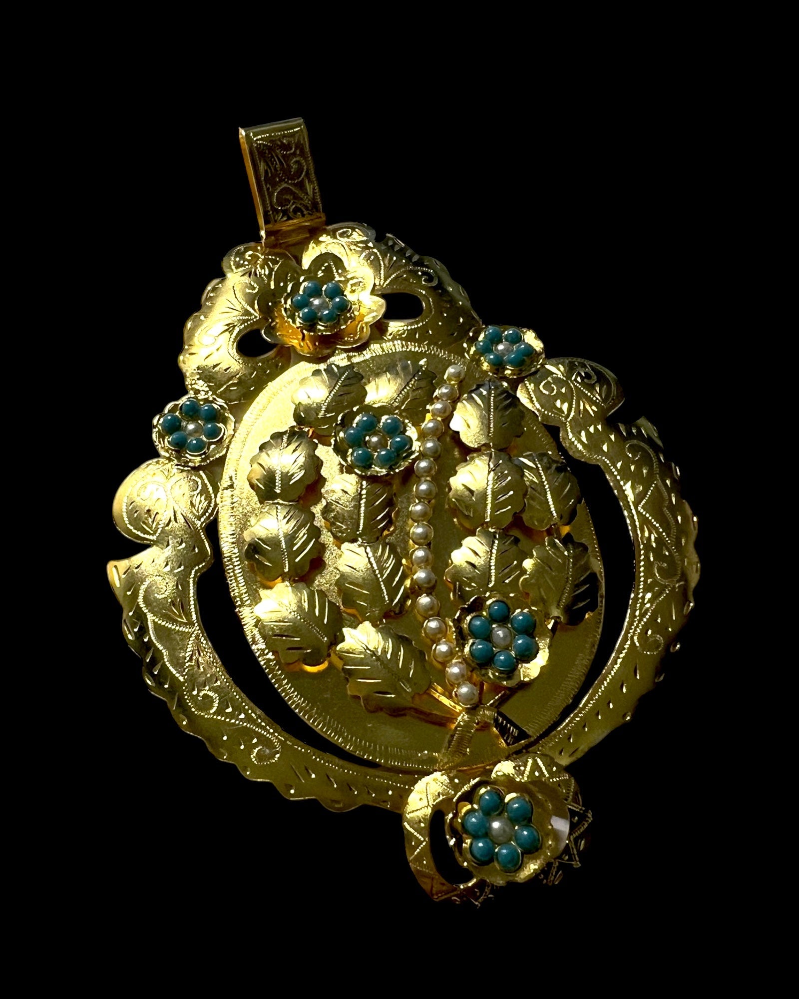 Gramalheira Medal in Gold Plated Silver