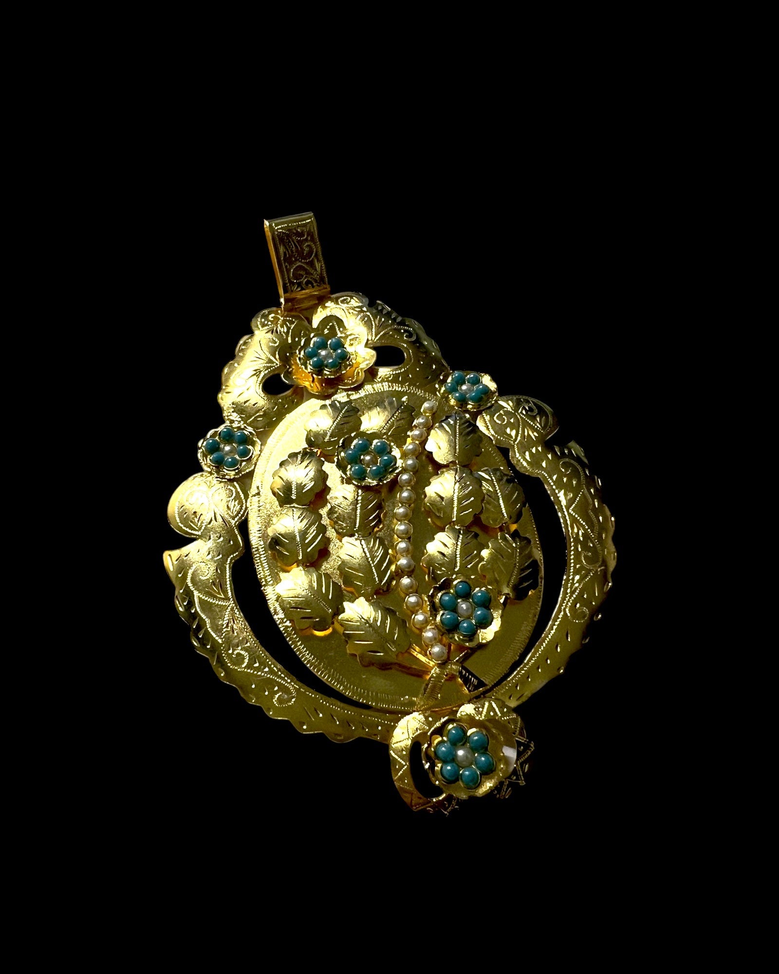 Gramalheira Medal in Gold Plated Silver