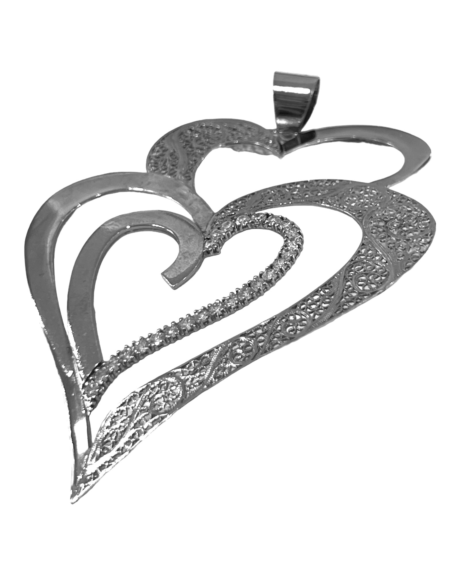 Medalha Coração Viana é Amor
