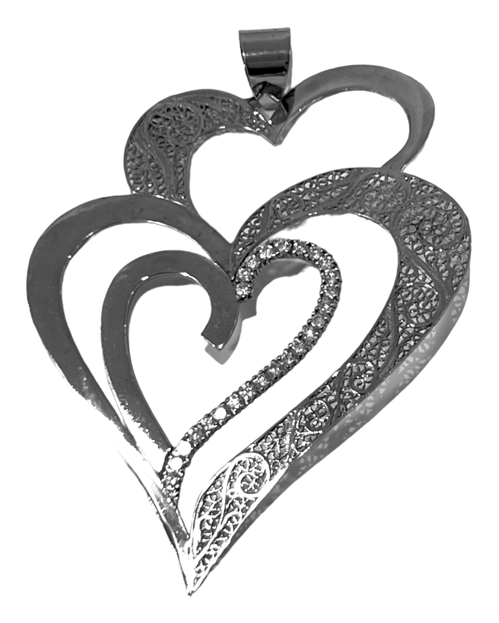 Medalha Coração Viana é Amor