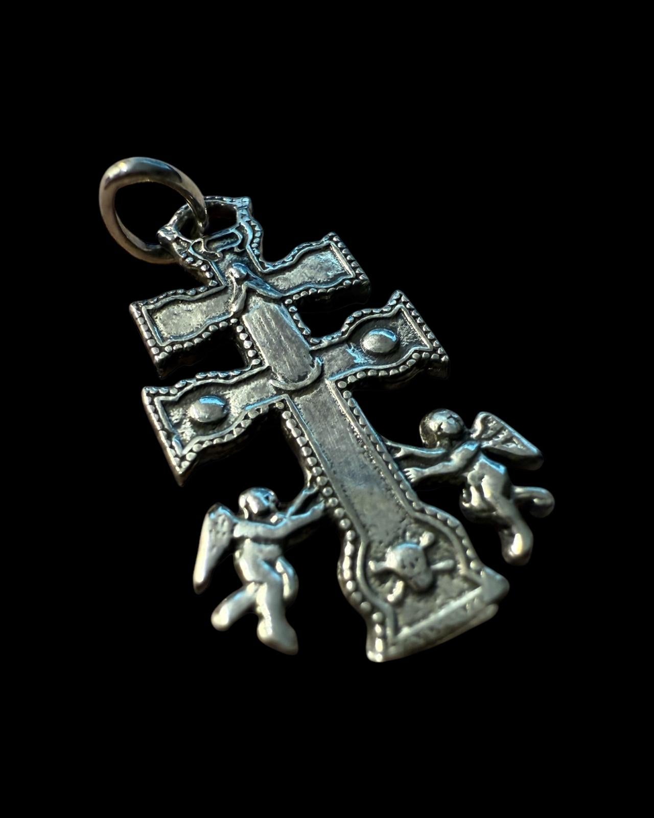 Medalha Cruz de Caravaca em Prata