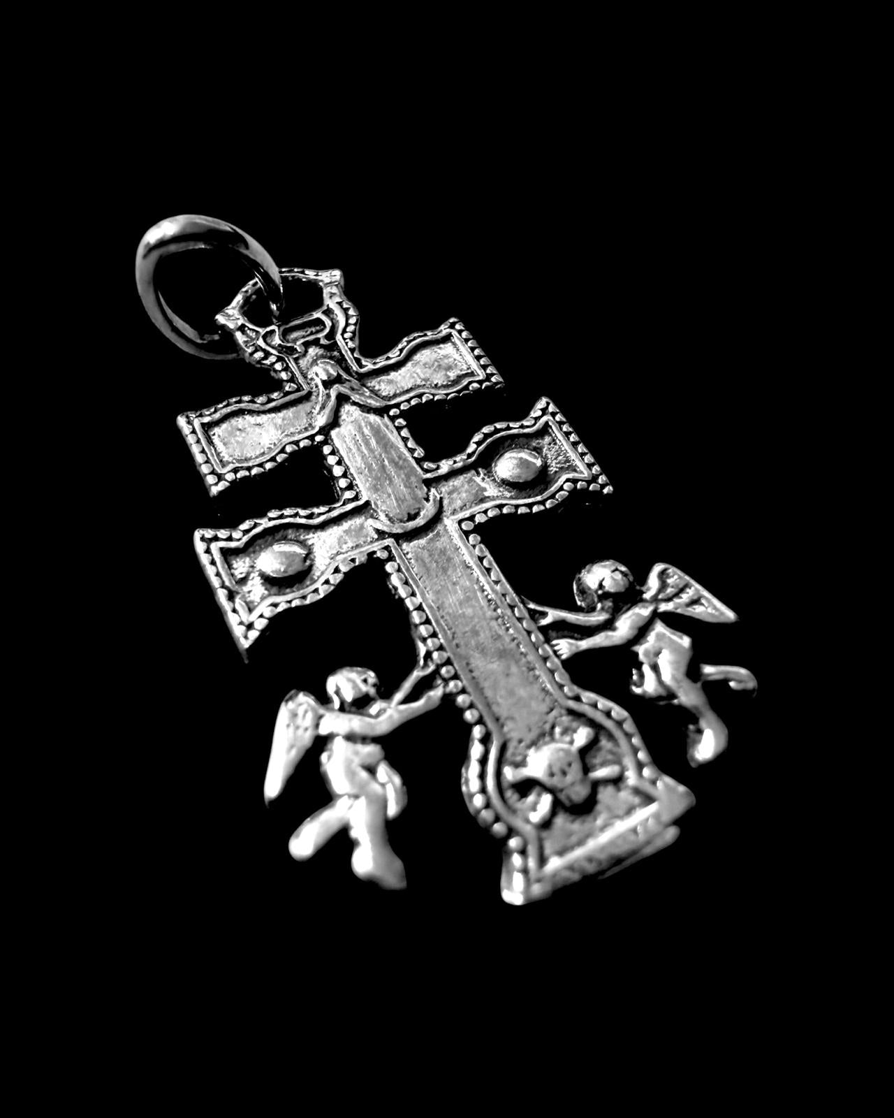 Medalha Cruz de Caravaca em Prata