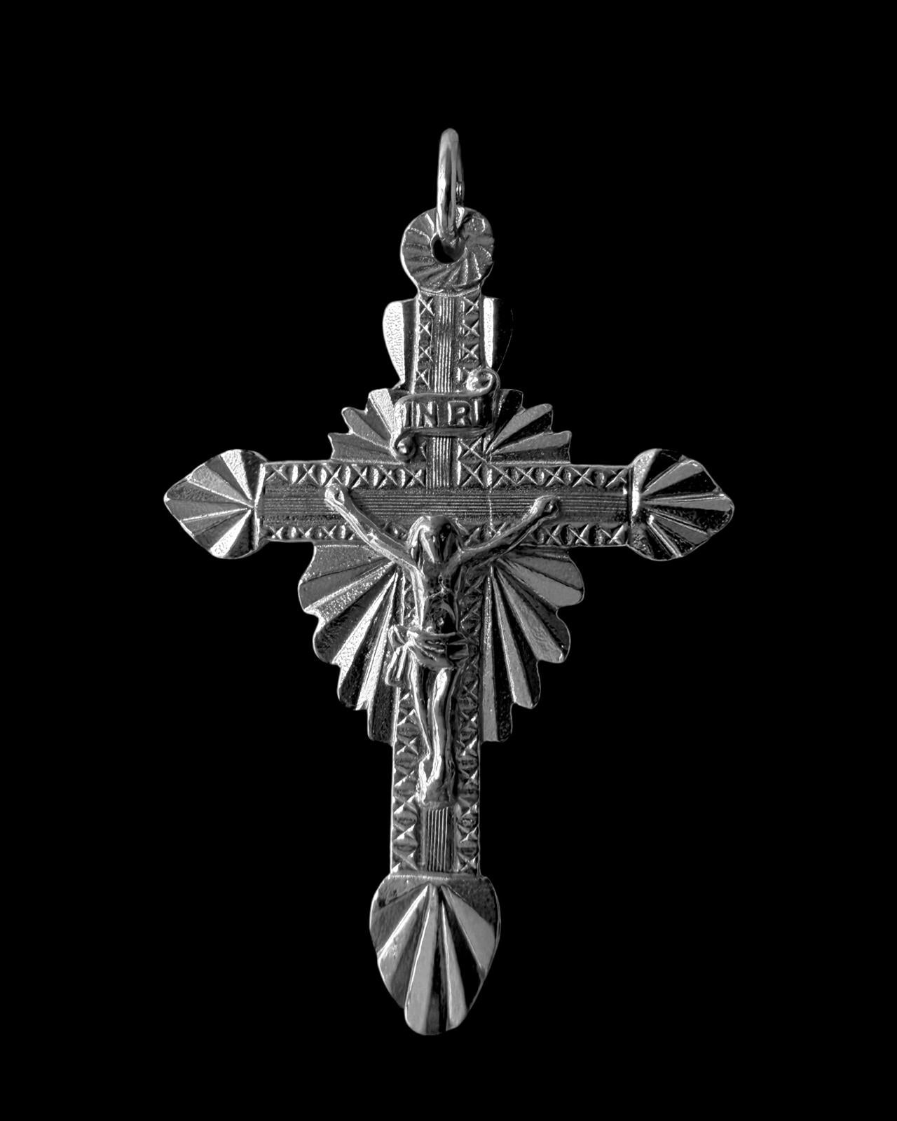 Medalha Cruz em Prata