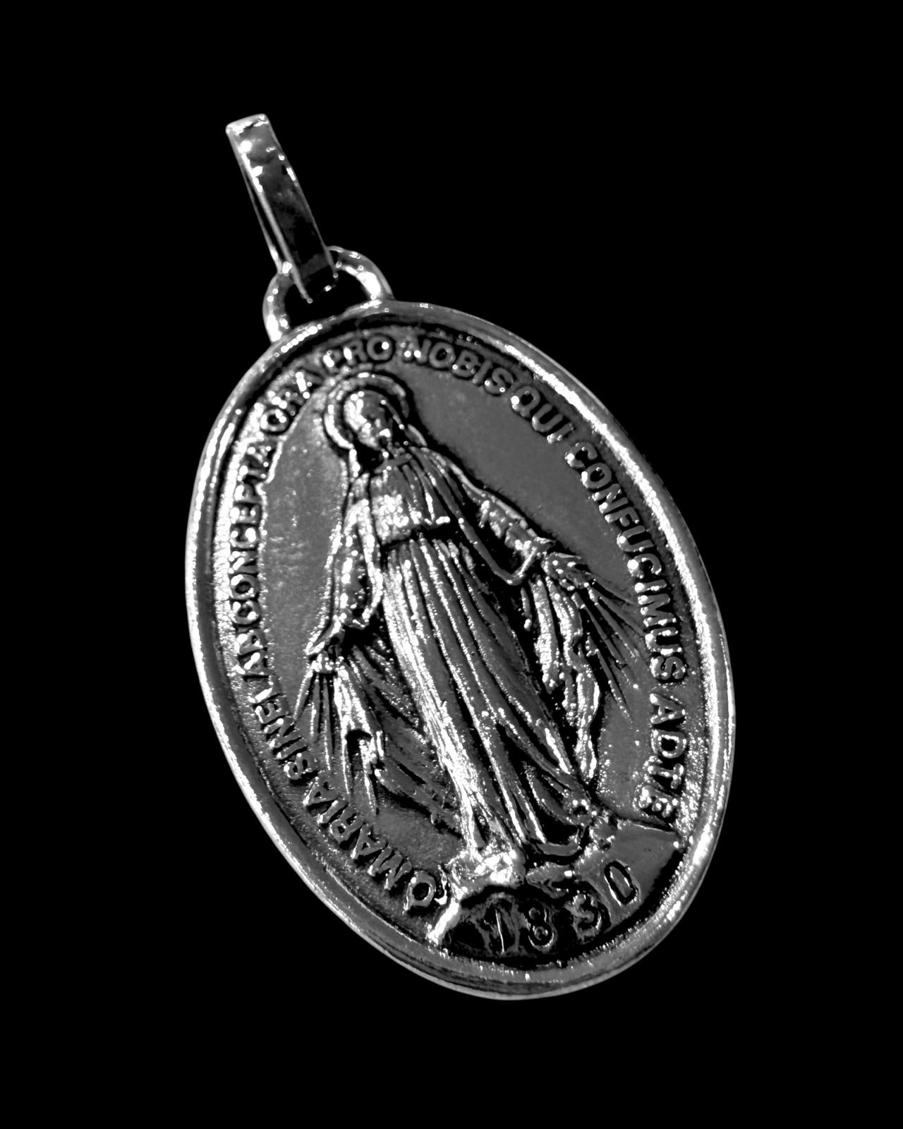 Medalha Nossa Senhora das Graças em Prata
