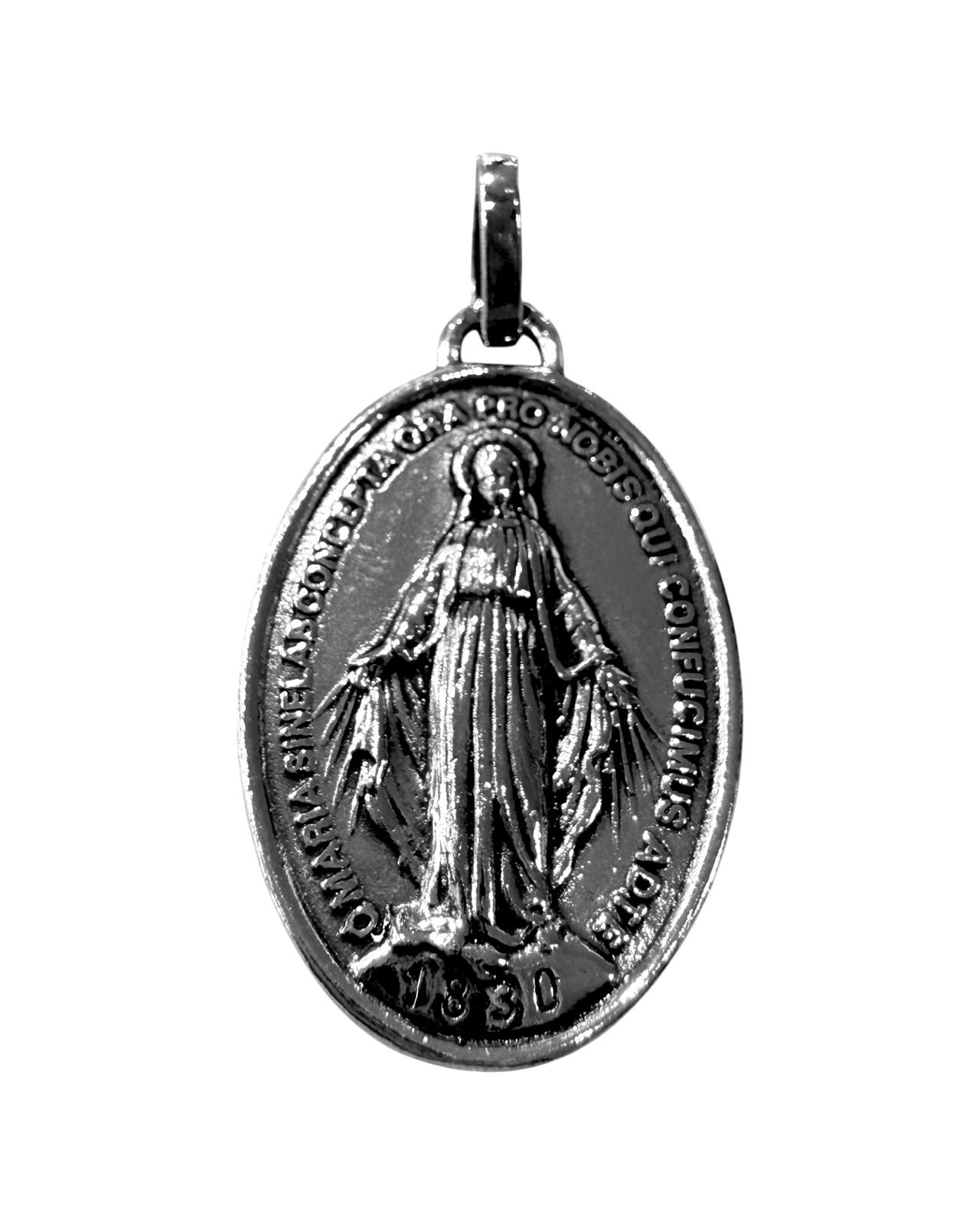 Medalha Nossa Senhora das Graças em Prata