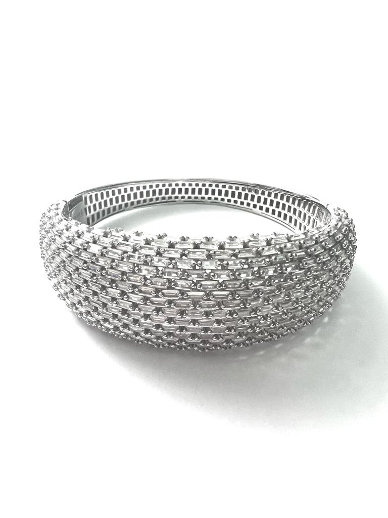 Pulseira / Escrava Brilhos em Prata