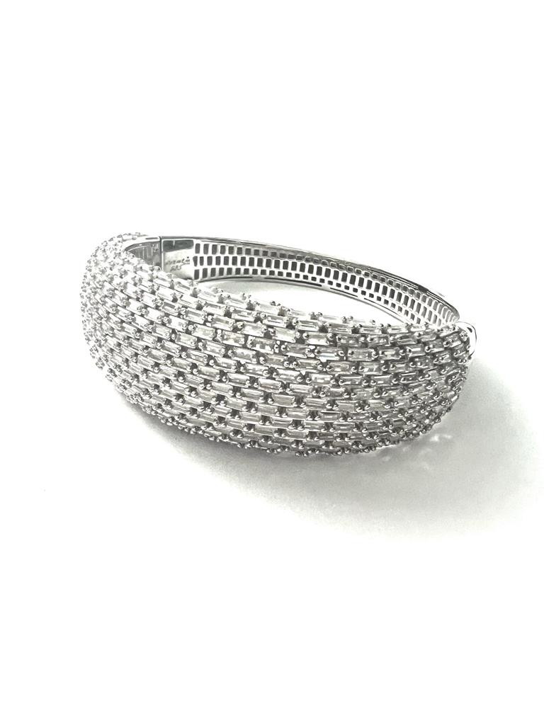 Pulseira / Escrava Brilhos em Prata