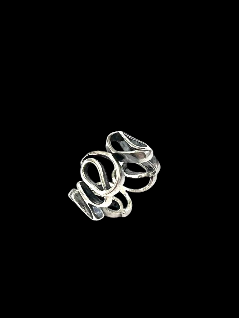 Silver Waves Ring