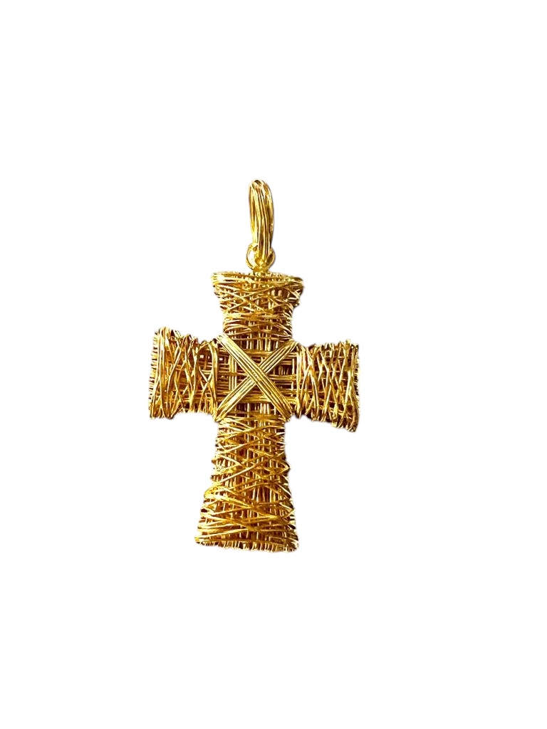 Filigree Cross Medal
