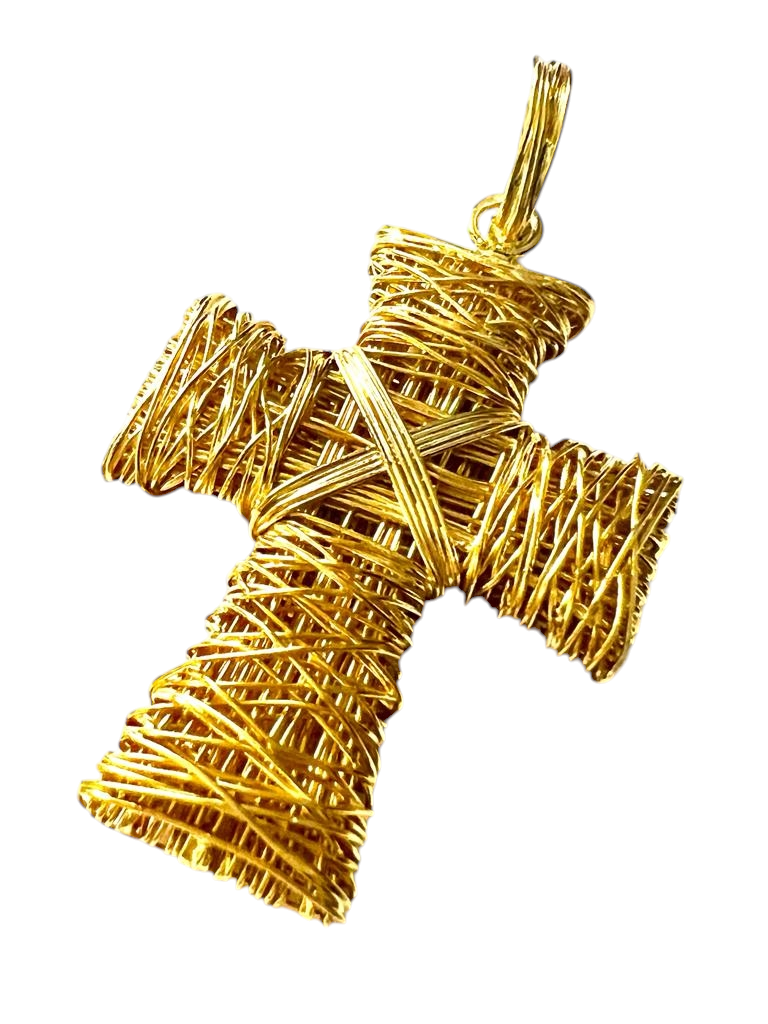 Filigree Cross Medal