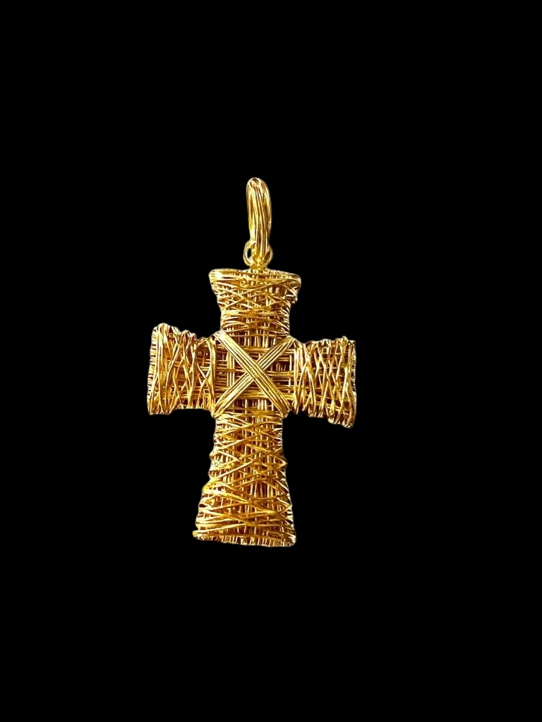 Filigree Cross Medal