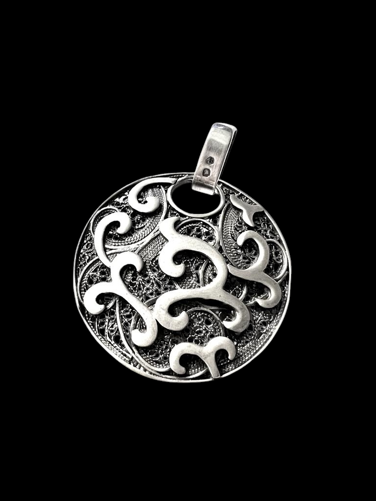 Silver Filigree Medal