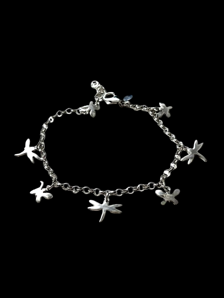 Pulseira Libelinhas em Prata