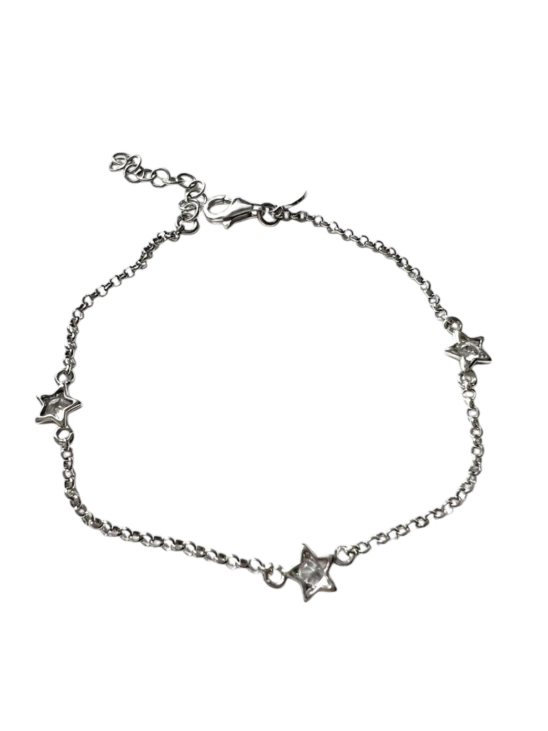 Silver Star Bracelet