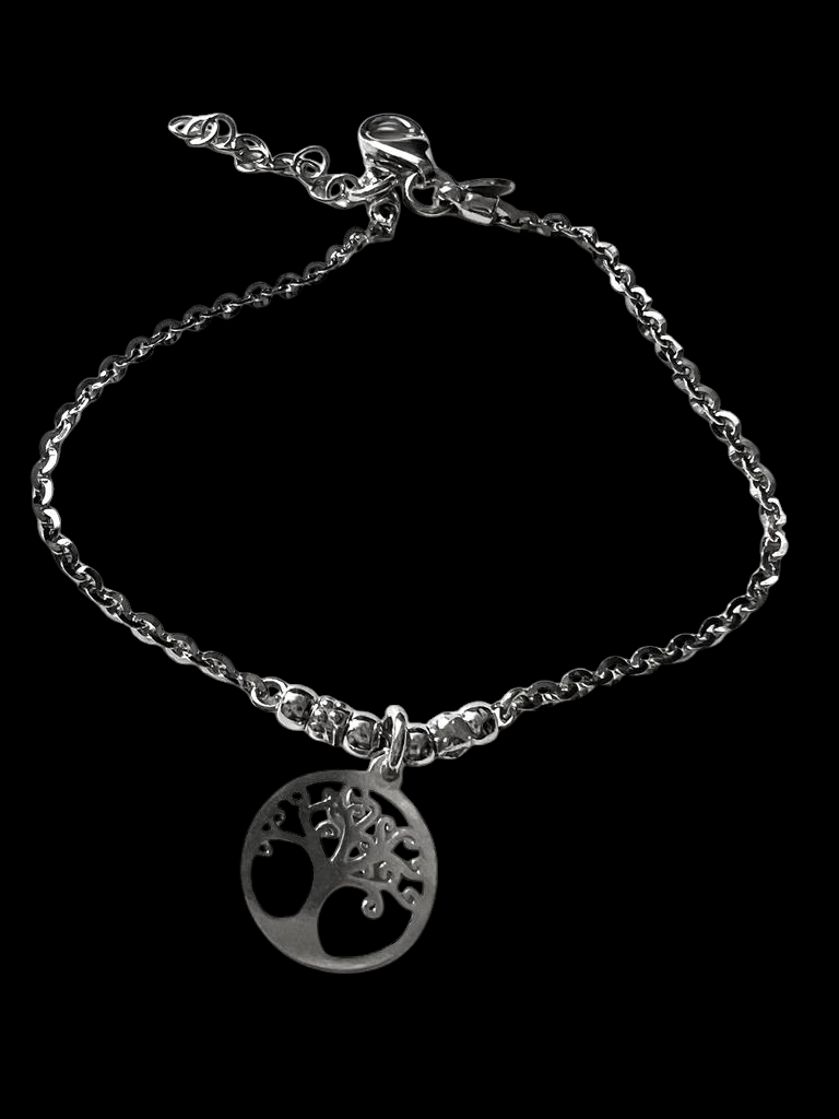 Tree of Life Bracelet in Silver
