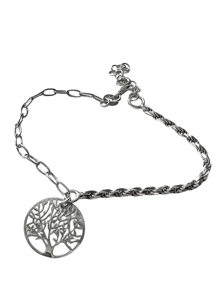 Tree of Life Bracelet in Silver