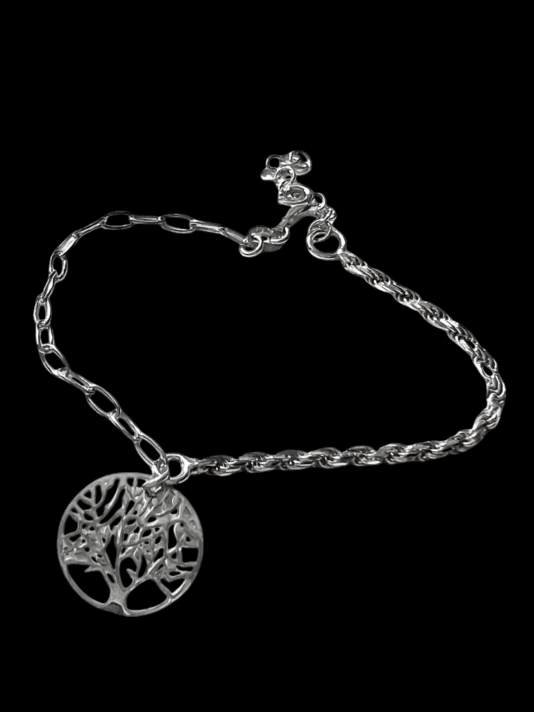 Tree of Life Bracelet in Silver