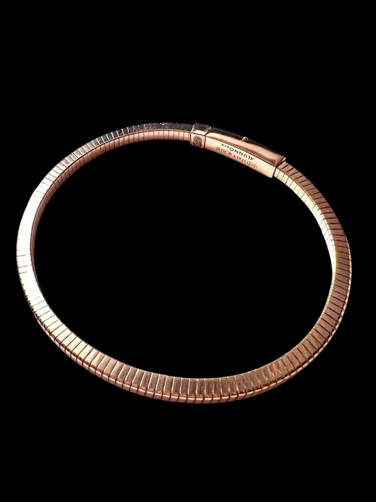 Pulseira em Prata Rosa