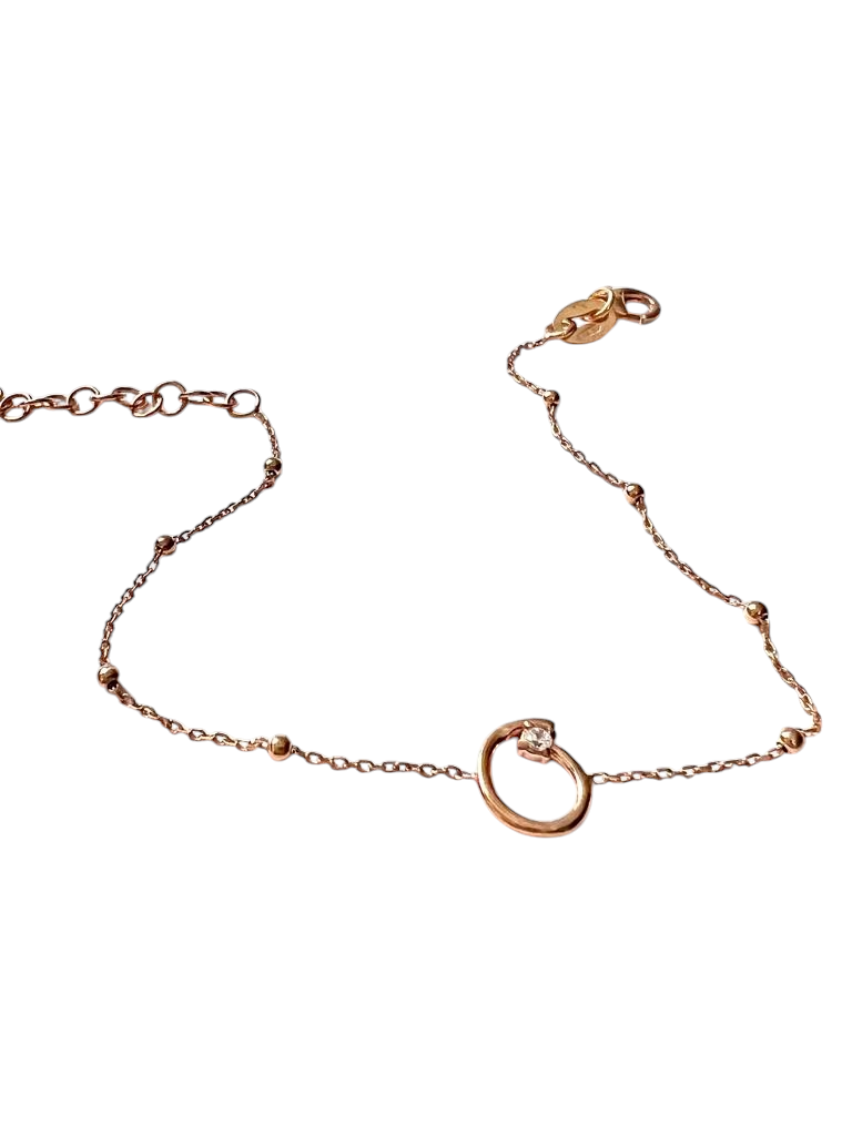 Rose Gold Glitter Bracelet