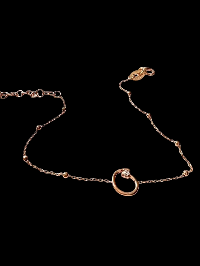 Rose Gold Glitter Bracelet