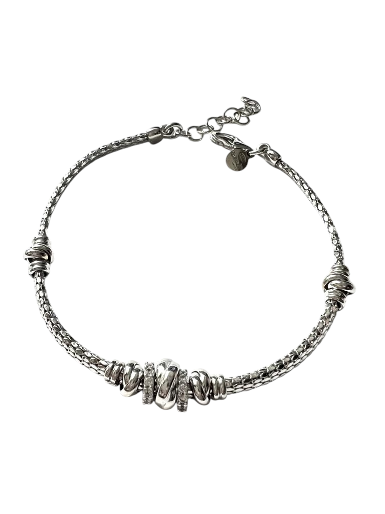Pulseira Nó em Prata