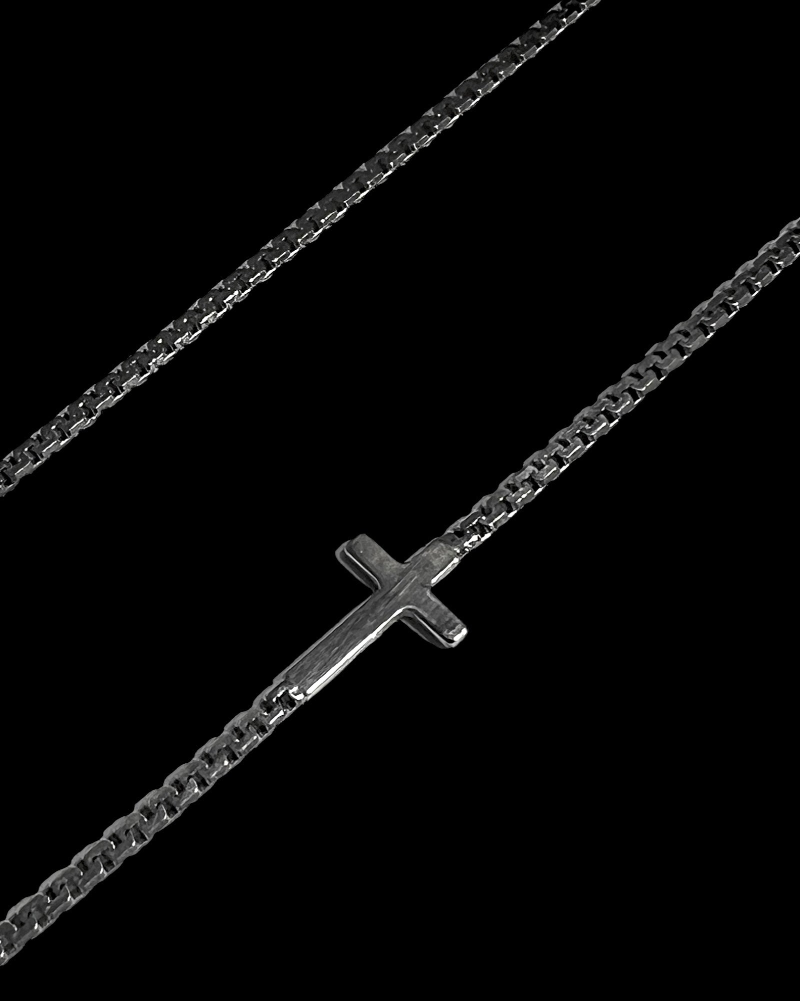 Silver Cross Necklace