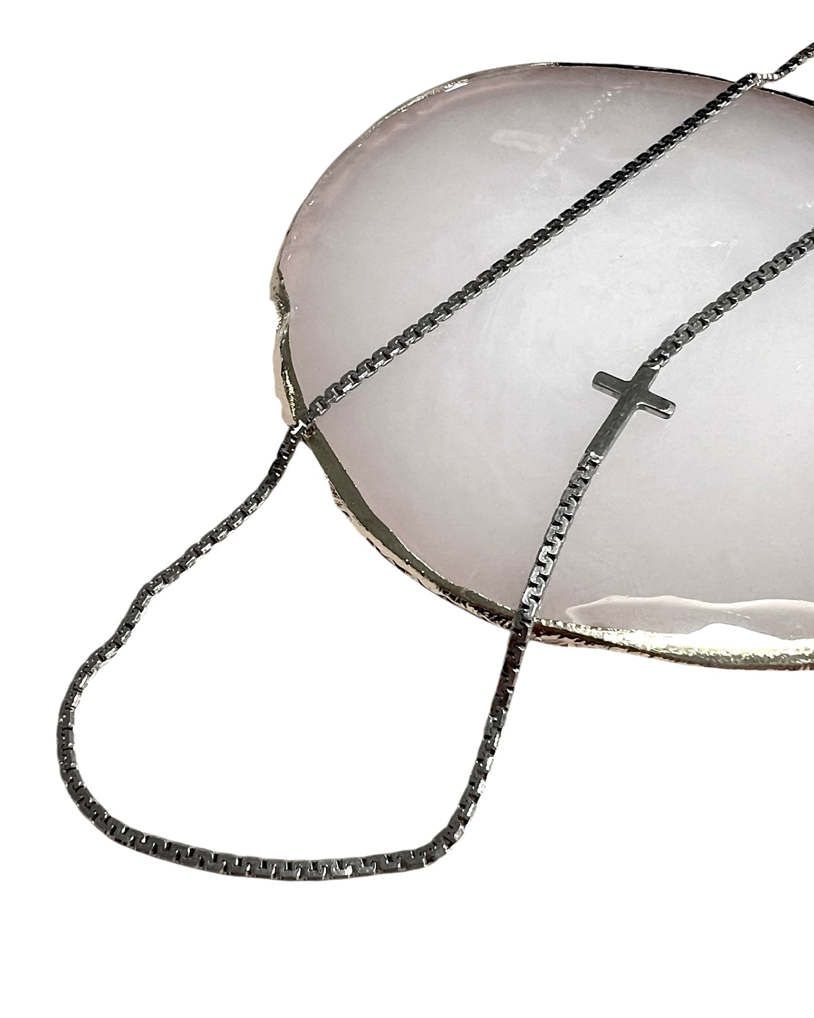Silver Cross Necklace