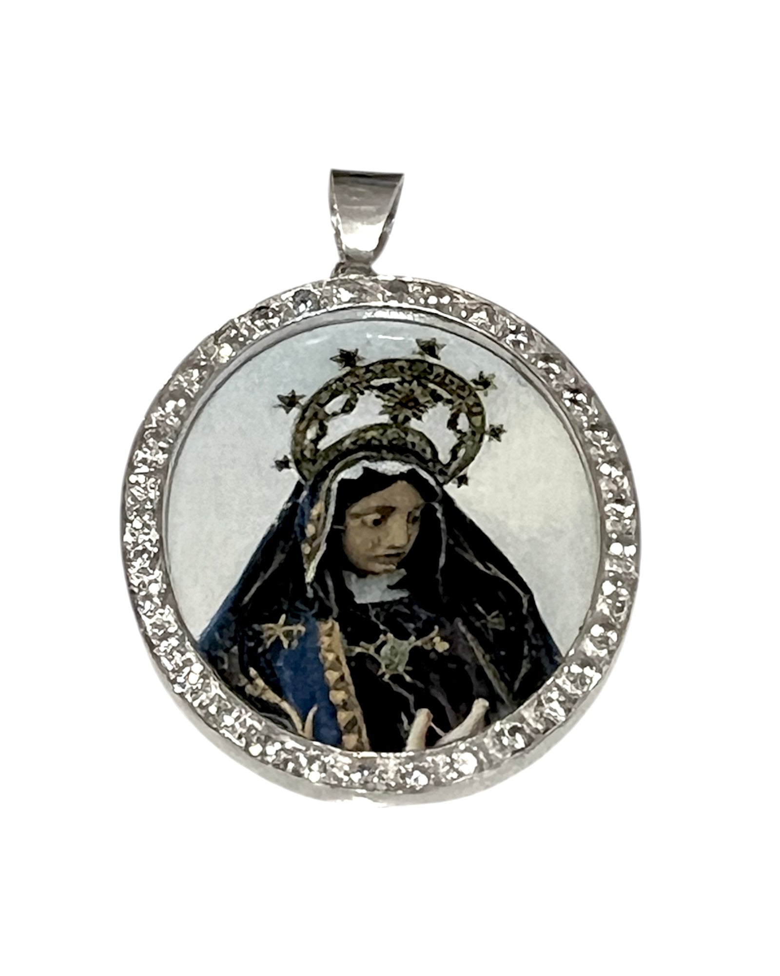 Medalha Nossa Sra. da Agonia em Prata