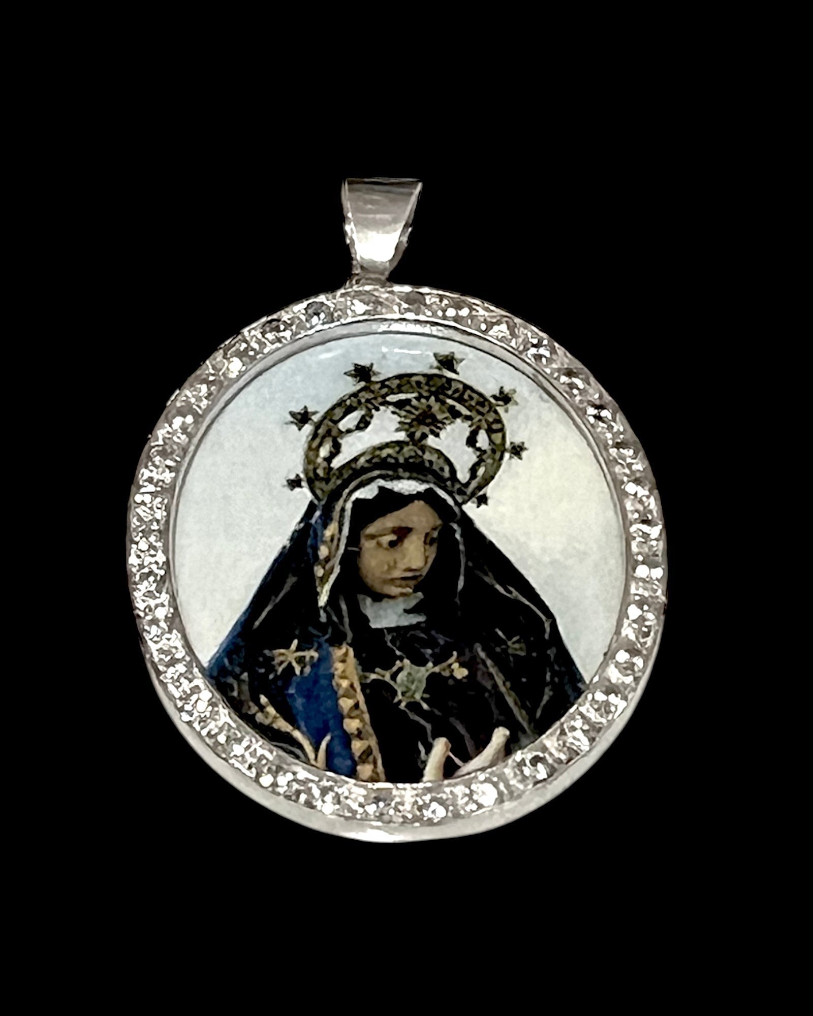 Medalha Nossa Sra. da Agonia em Prata