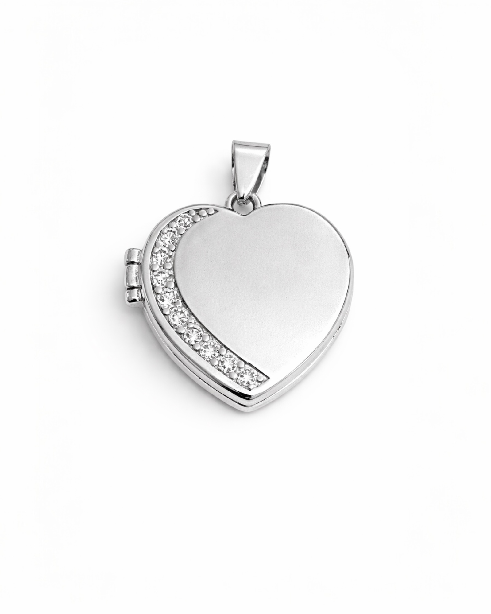 Medalha Coração de Abrir em Prata