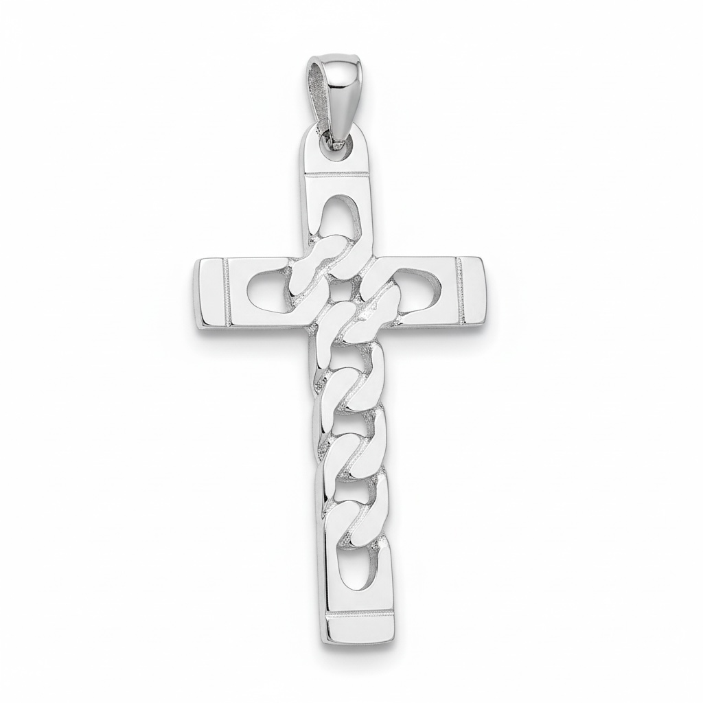 Medalha Cruz em Prata