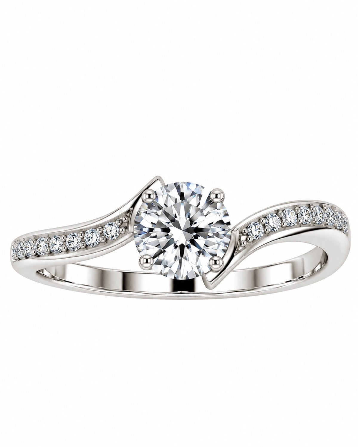 Solitaire Ring in Silver