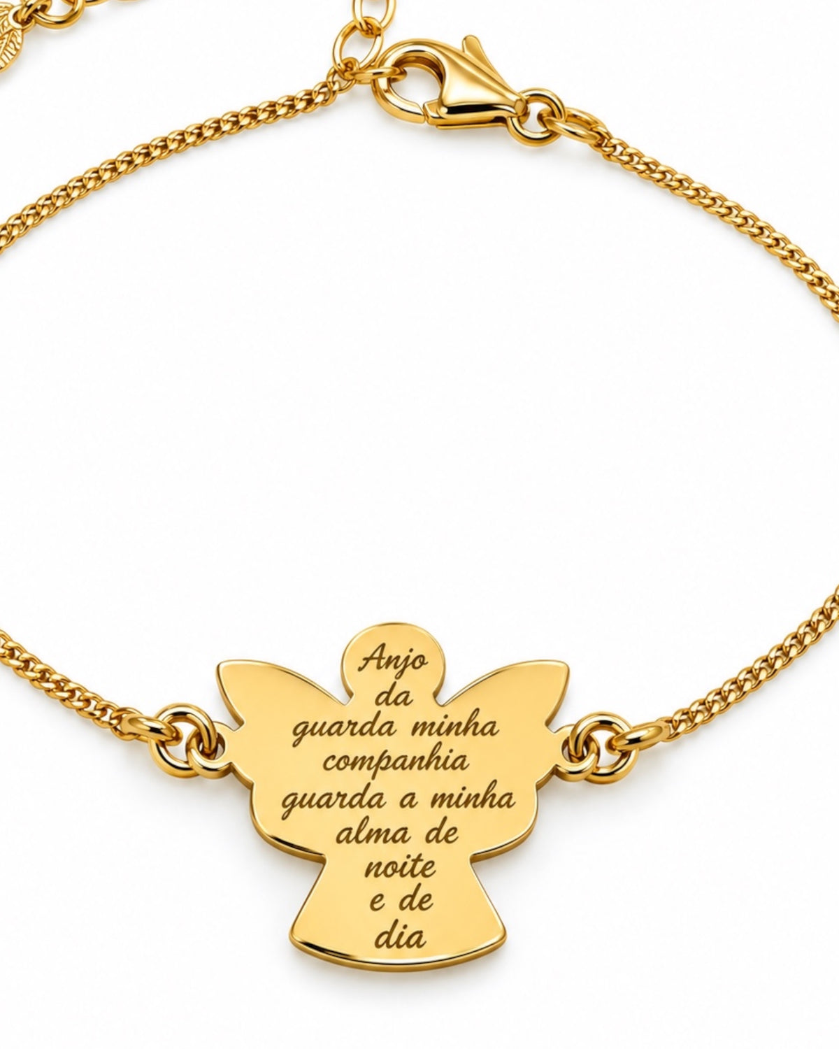 Guardian Angel Bracelet in Gold-Plated Silver