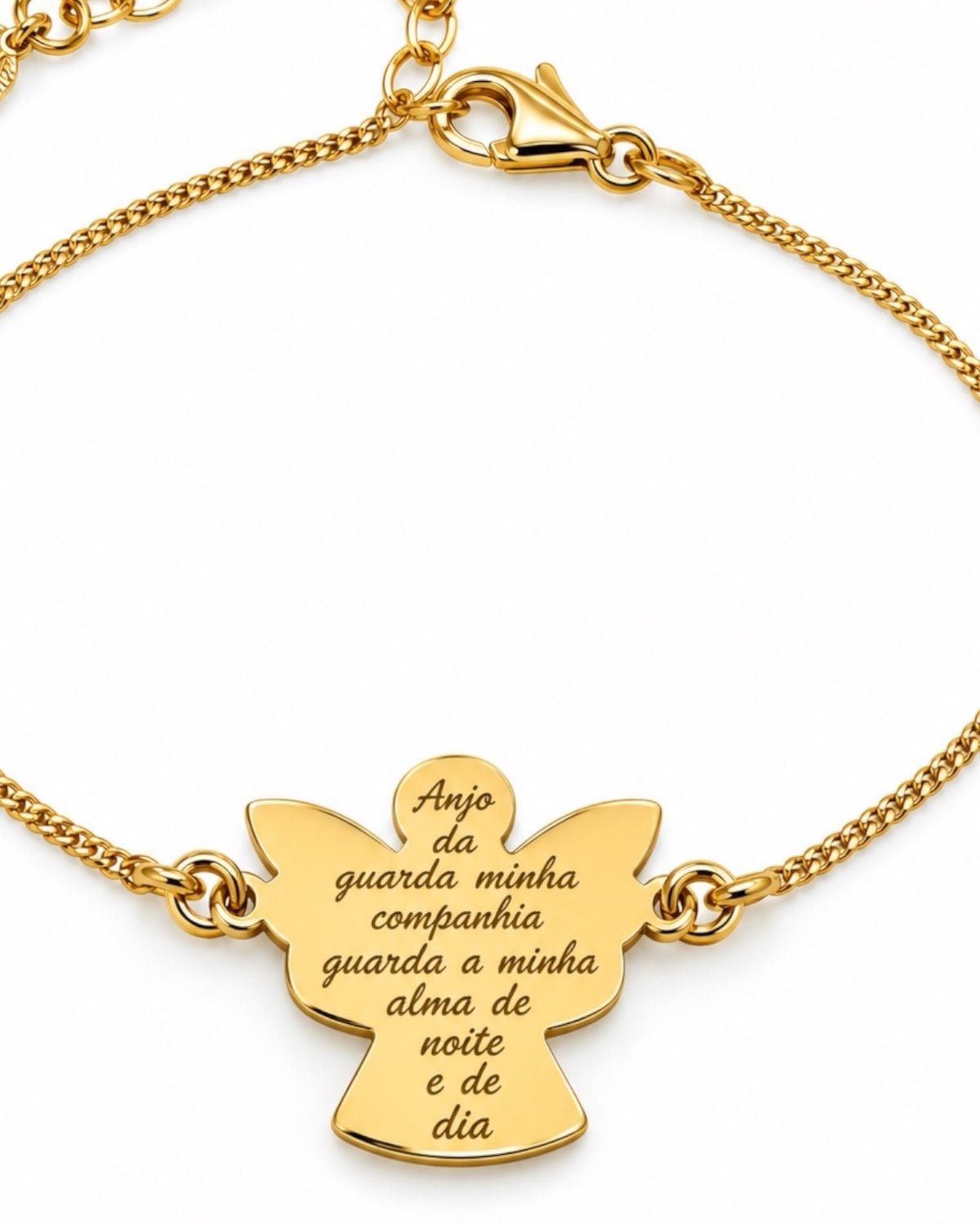 Guardian Angel Bracelet in Gold-Plated Silver
