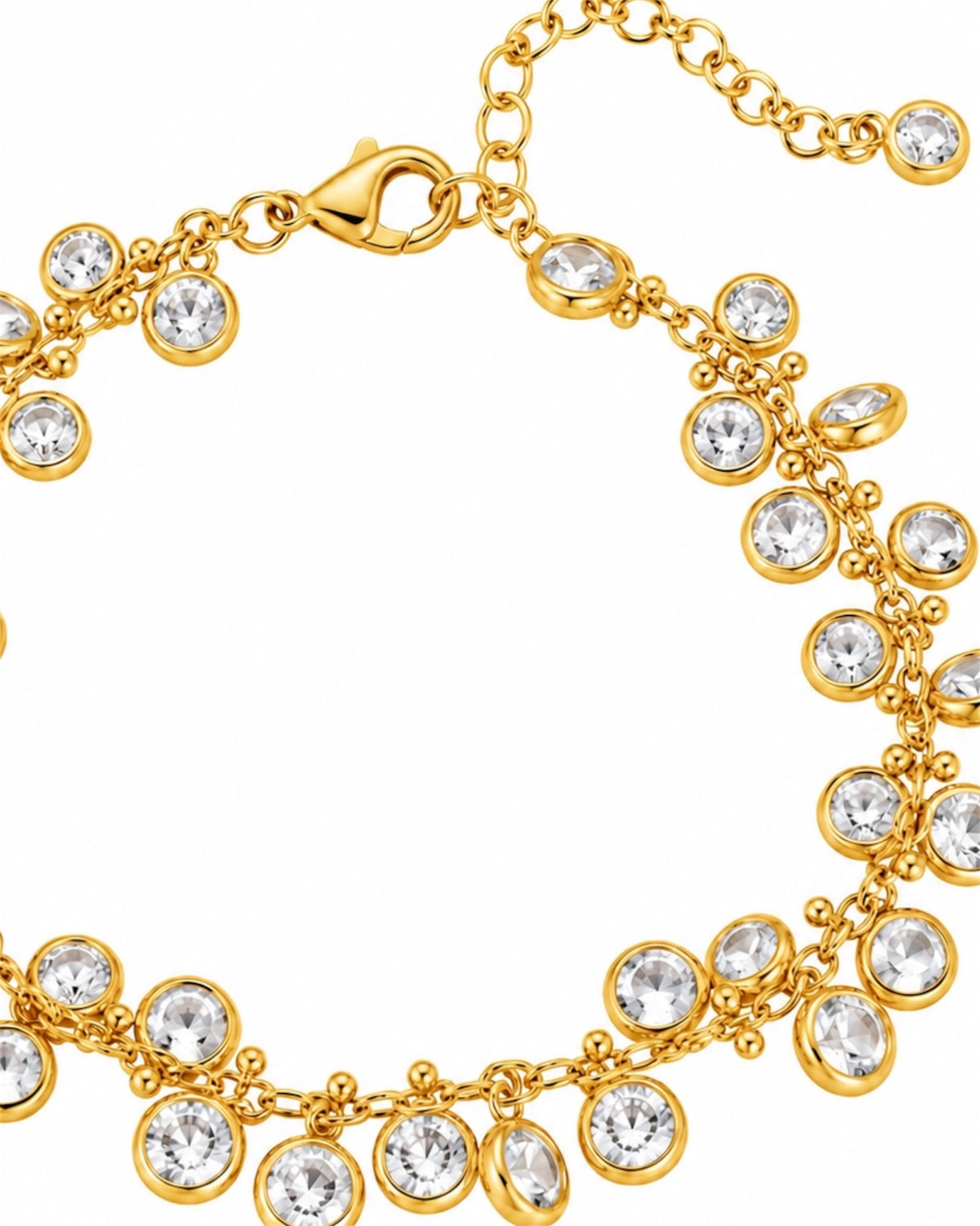 Simple Gold-Plated Silver Bracelet