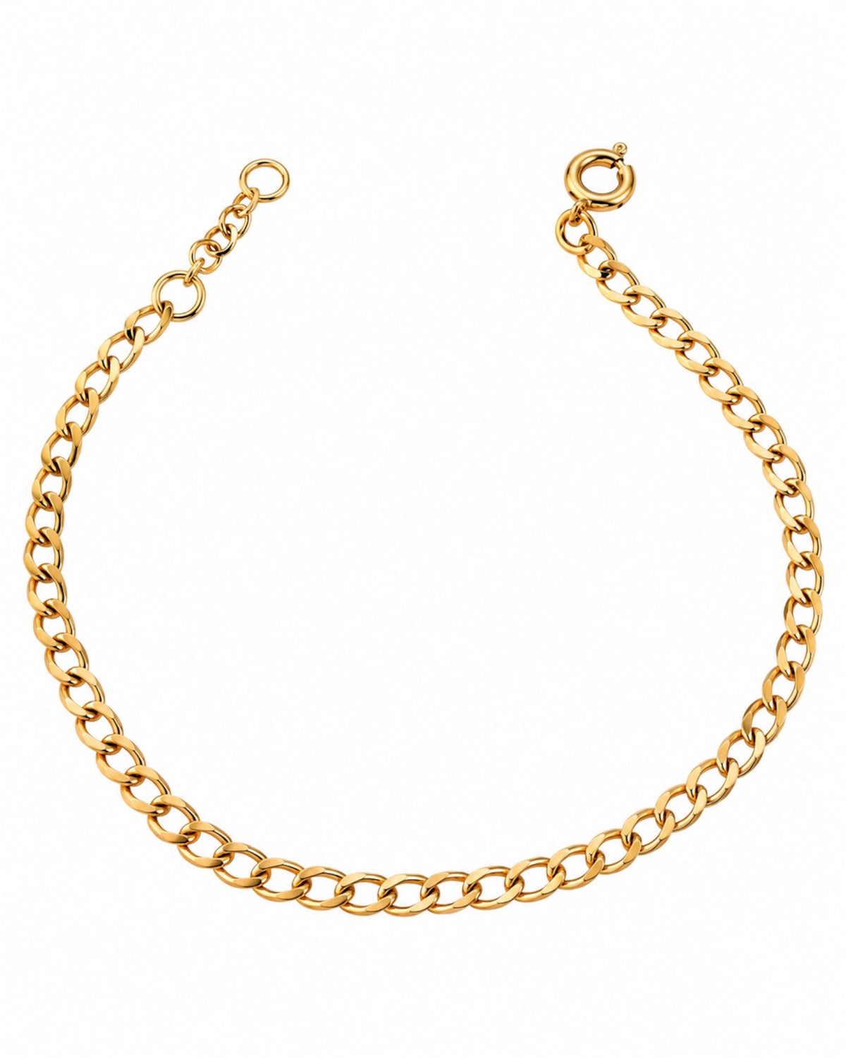 Children's Bracelet with Gold Chain Mesh