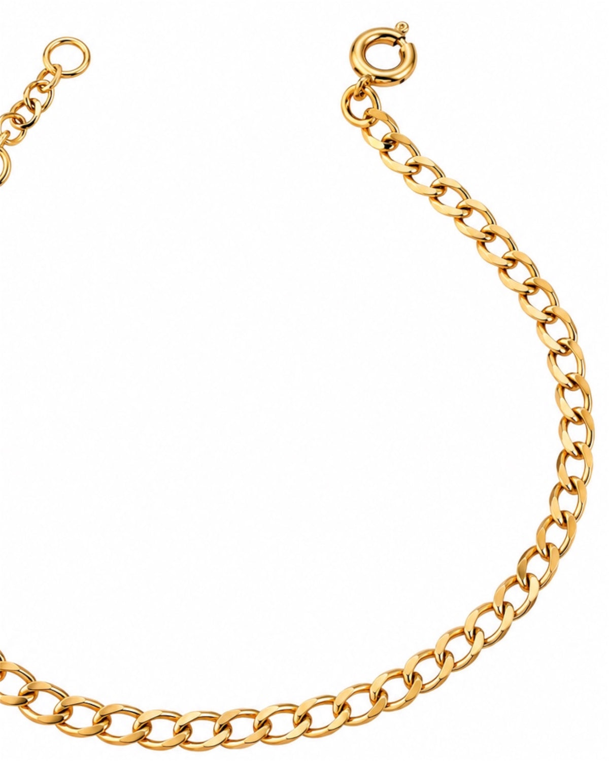 Children's Bracelet with Gold Chain Mesh