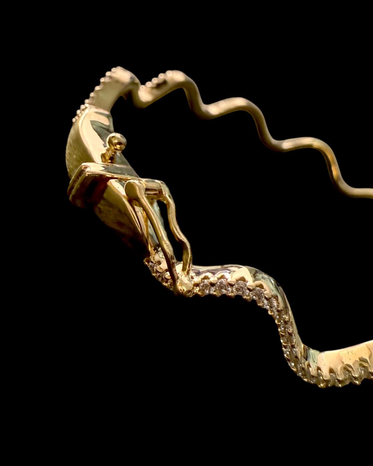 Charm Bracelet in Gold-Plated Silver