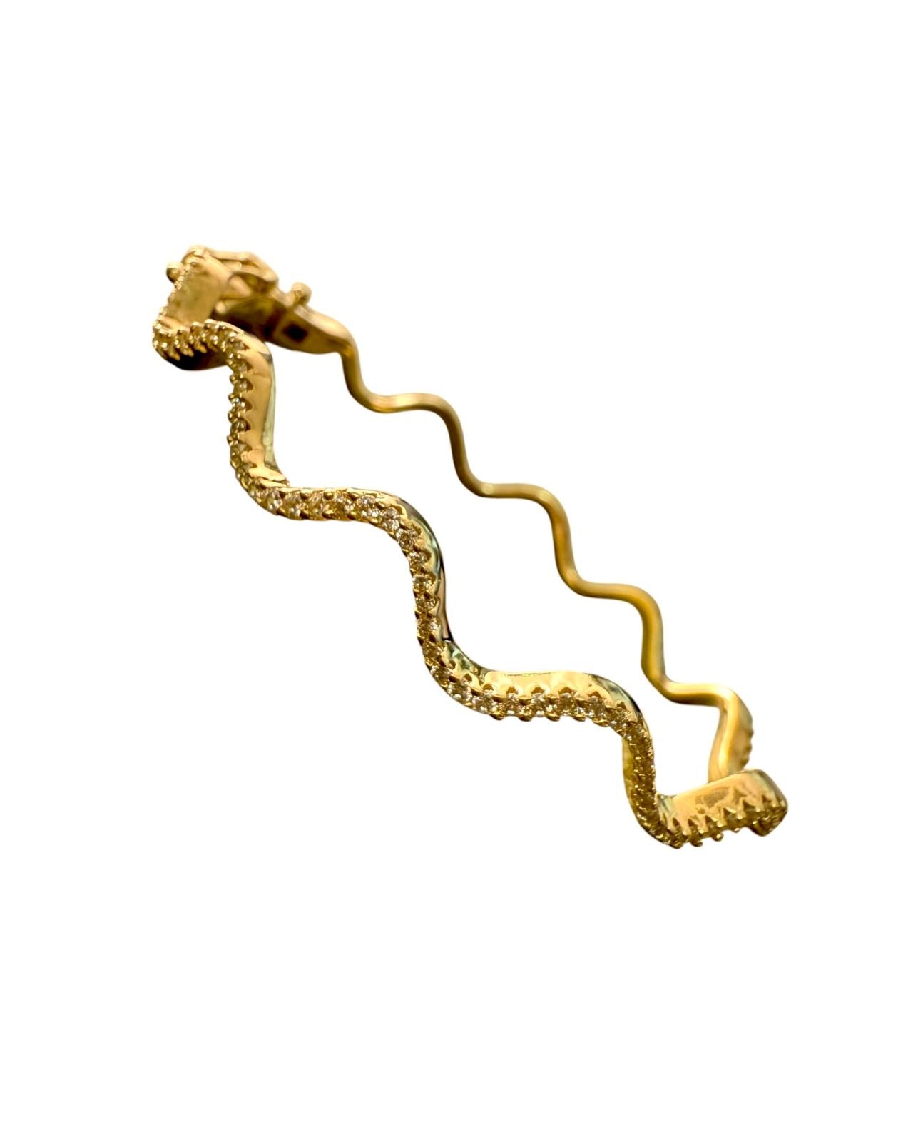 Charm Bracelet in Gold-Plated Silver