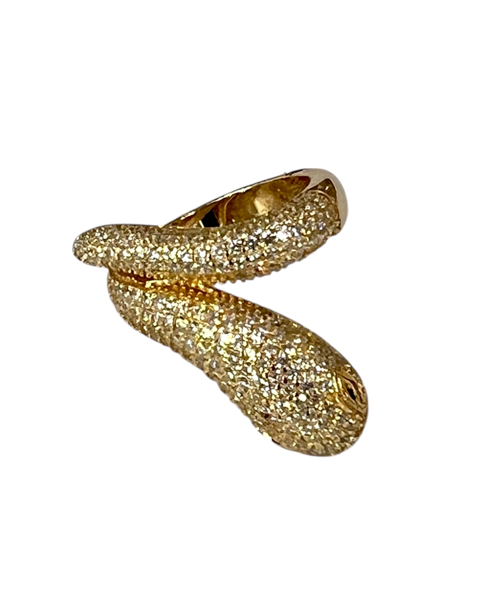 Snake Ring in Gold Silver