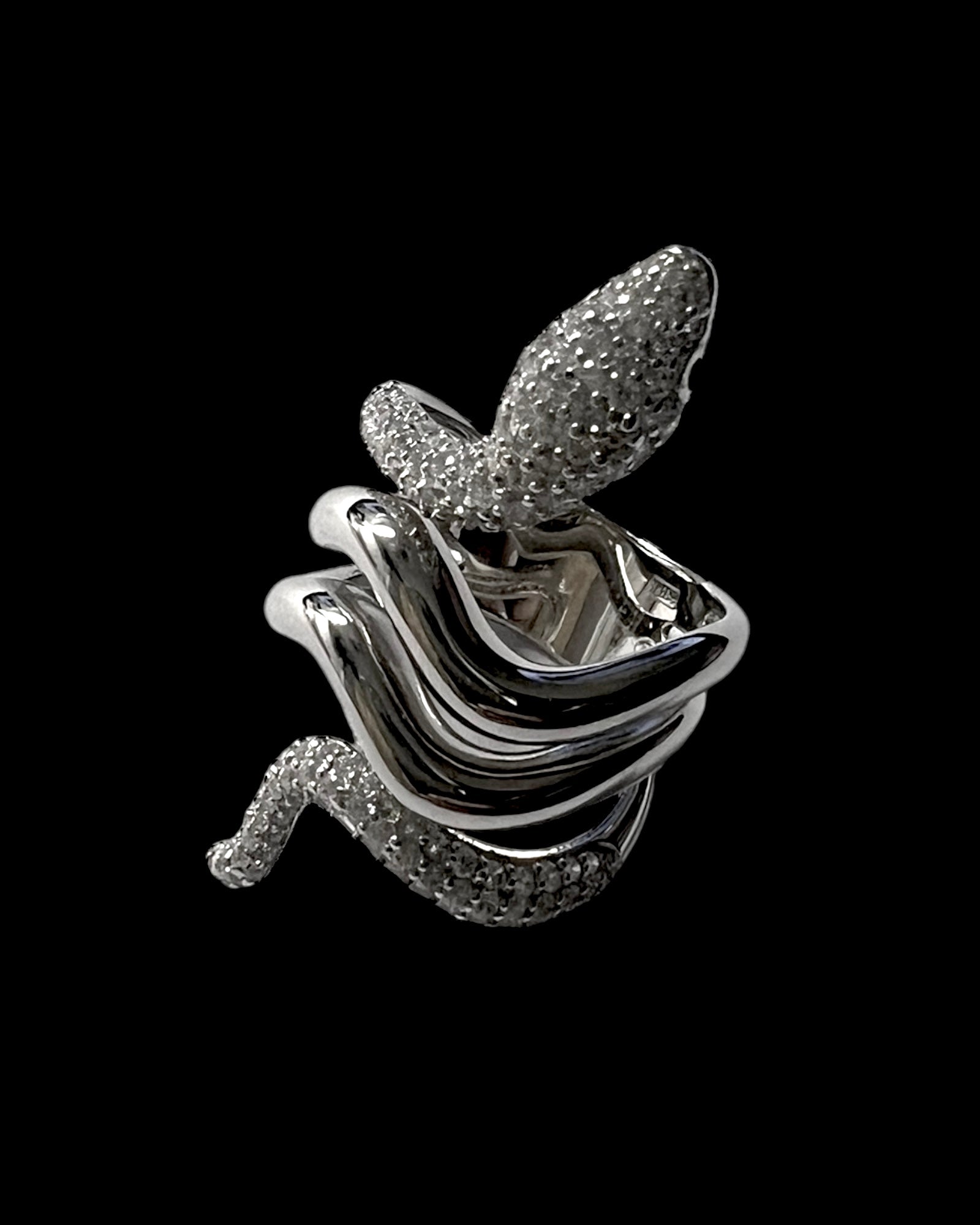 Silver Snake Ring
