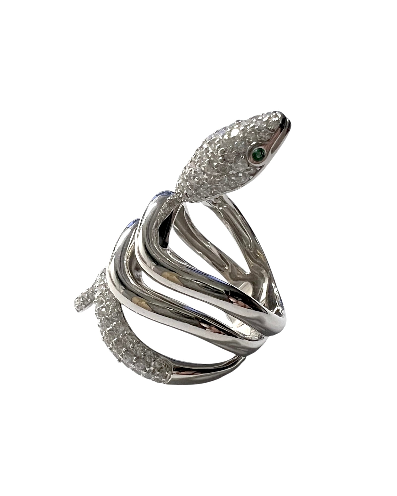 Silver Snake Ring