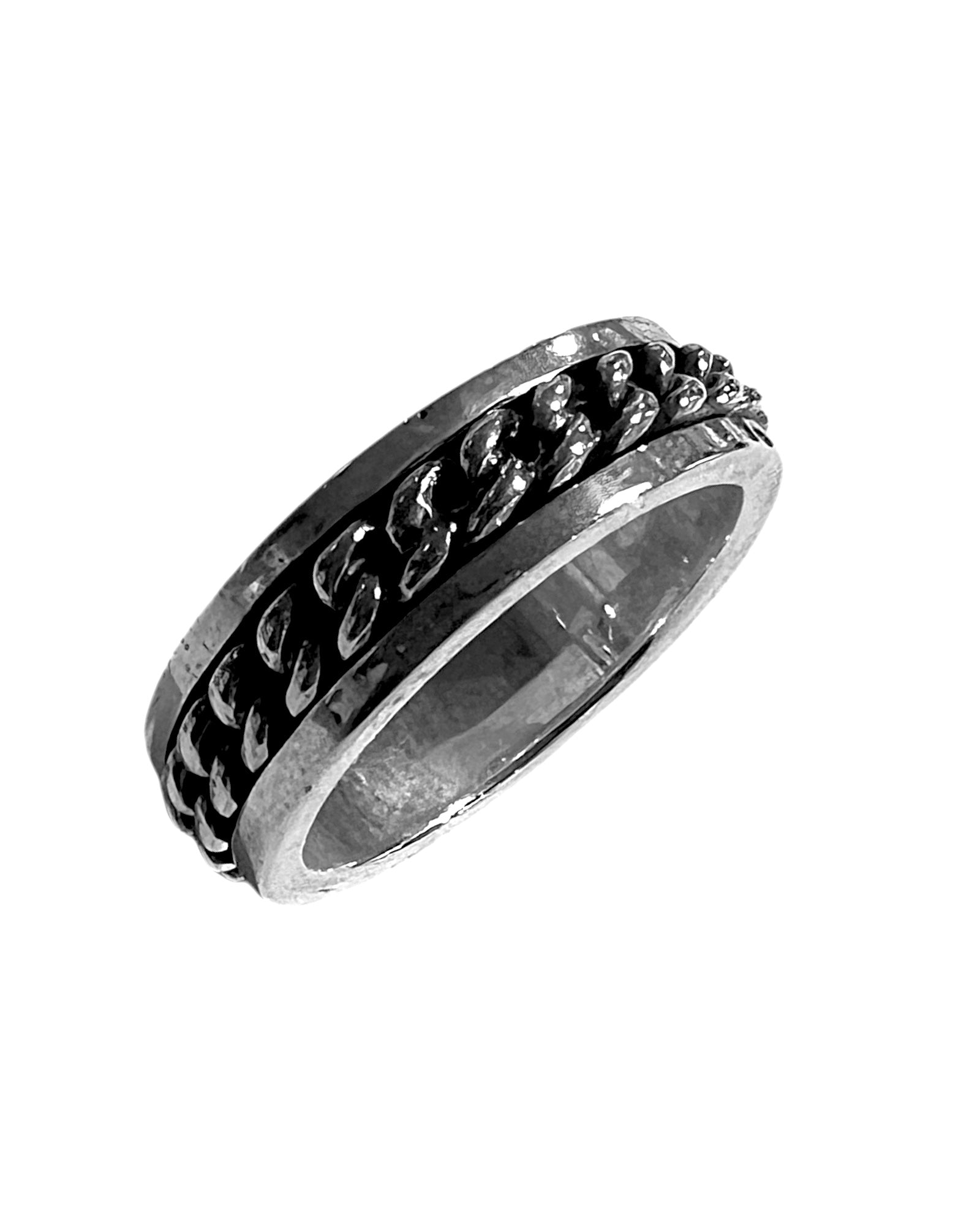 Silver Chain Ring