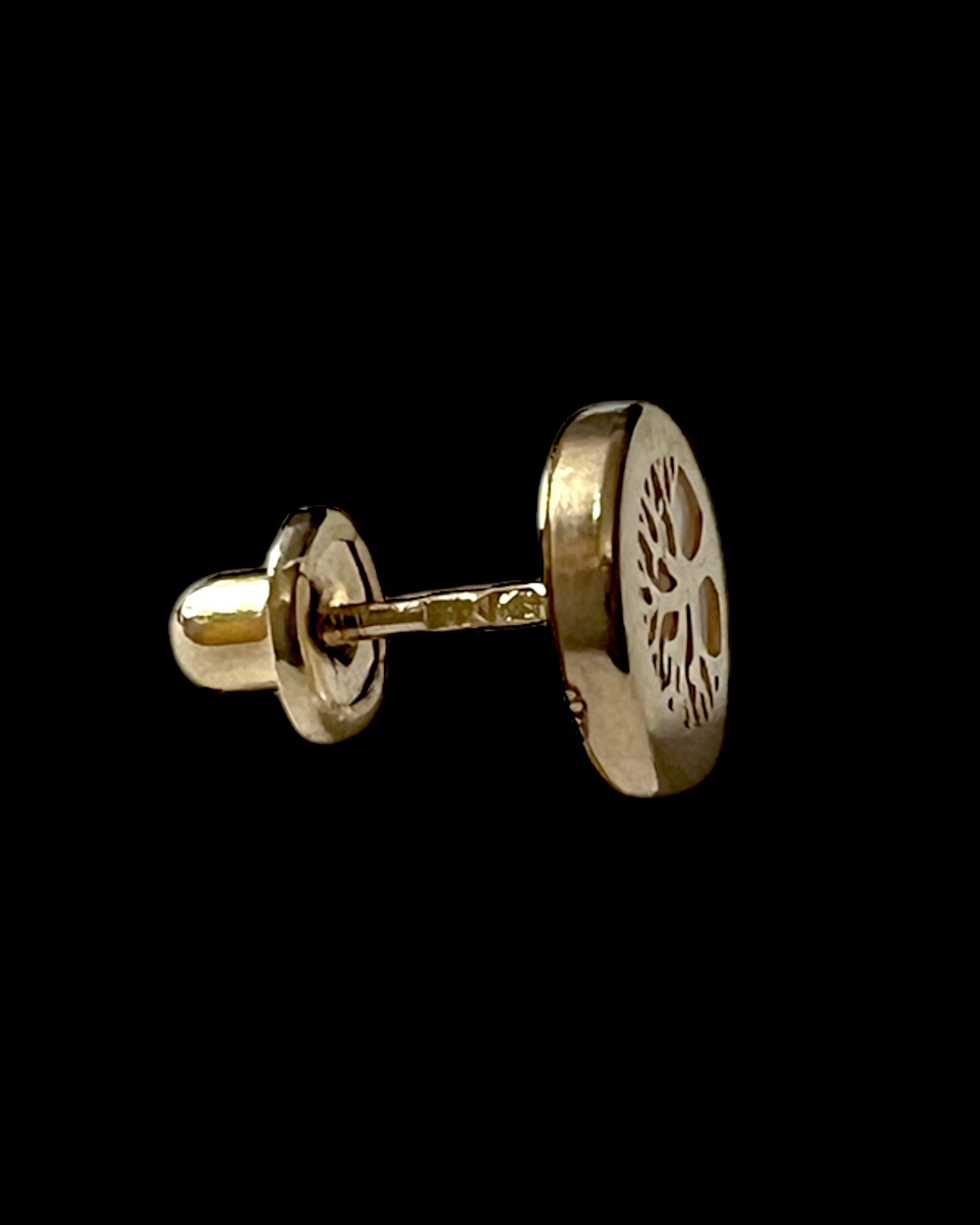 Tree of Life Gold Earrings