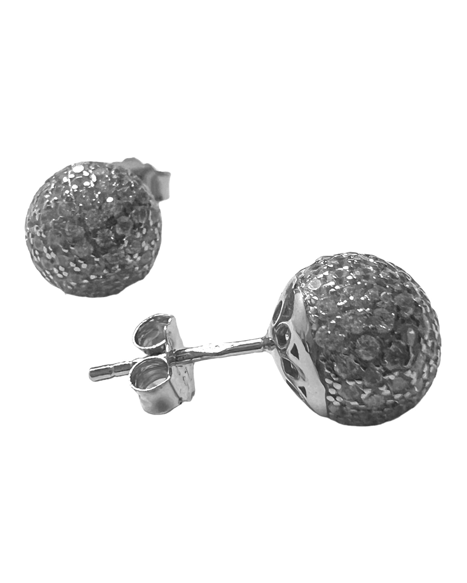 Silver Sparkle Earrings