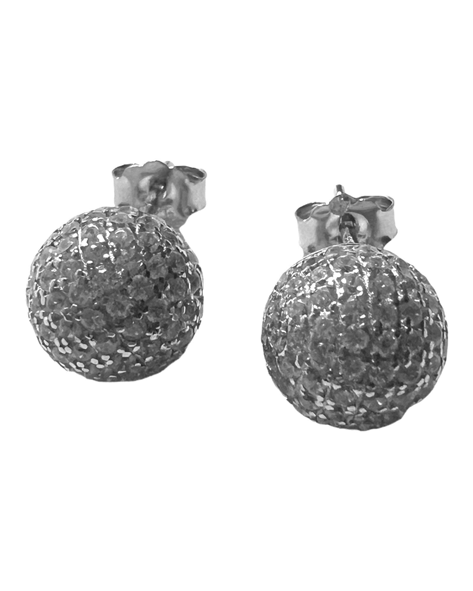 Silver Sparkle Earrings