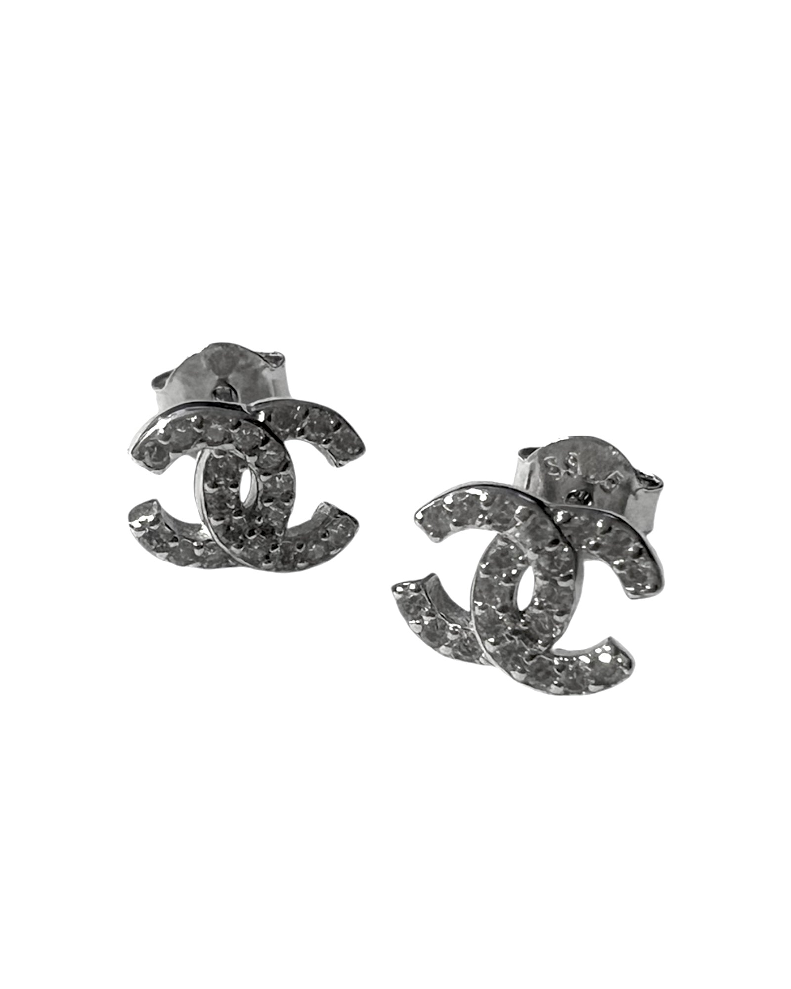 Silver Charm Earrings